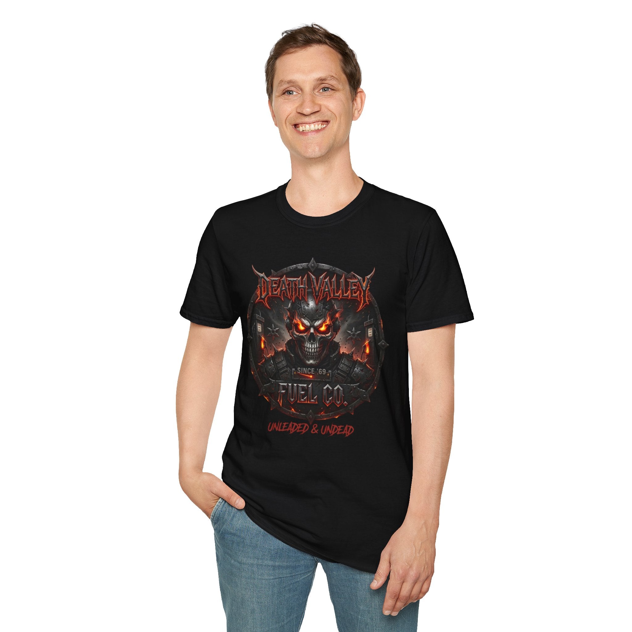 Death Valley Fuel Co. Tee — Unleaded & Undead Black T-Shirt