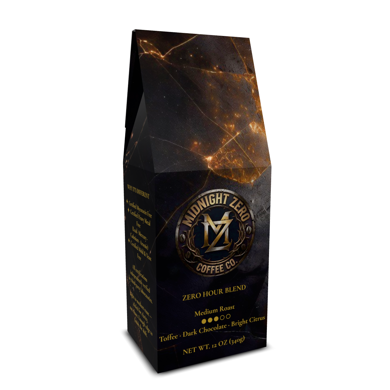 Zero Hour Blend — Medium Roast 12oz Coffee