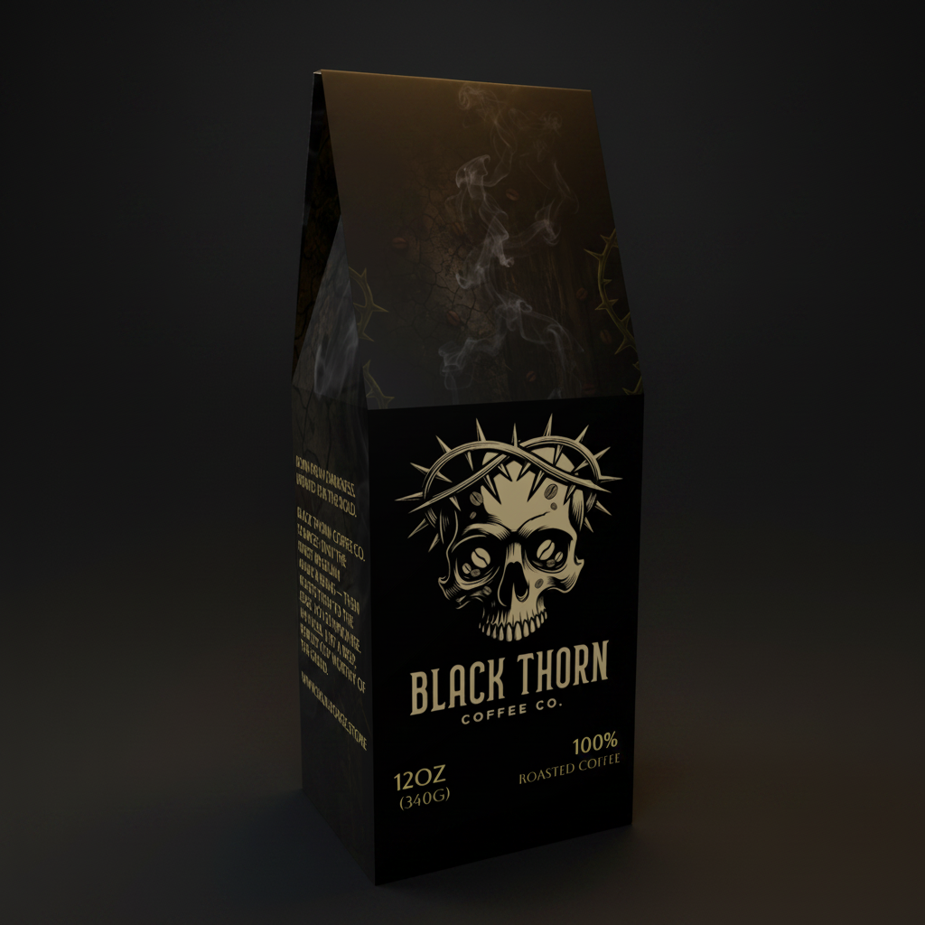 Black Thorn Coffee Co. — Dark Roast 12oz Coffee
