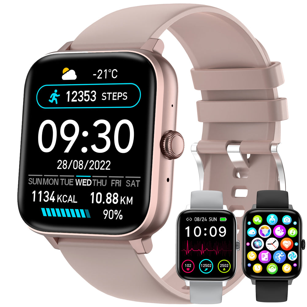 Men & Women's 1.83-inch Bluetooth Fitness Tracker and Smartwatch Fitness Tracker