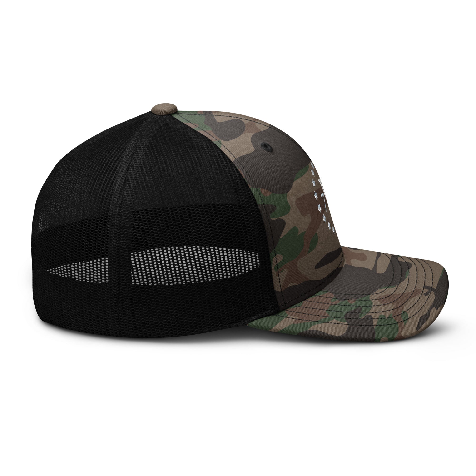 American Viking '76 Camouflage trucker hat Trucker Hats