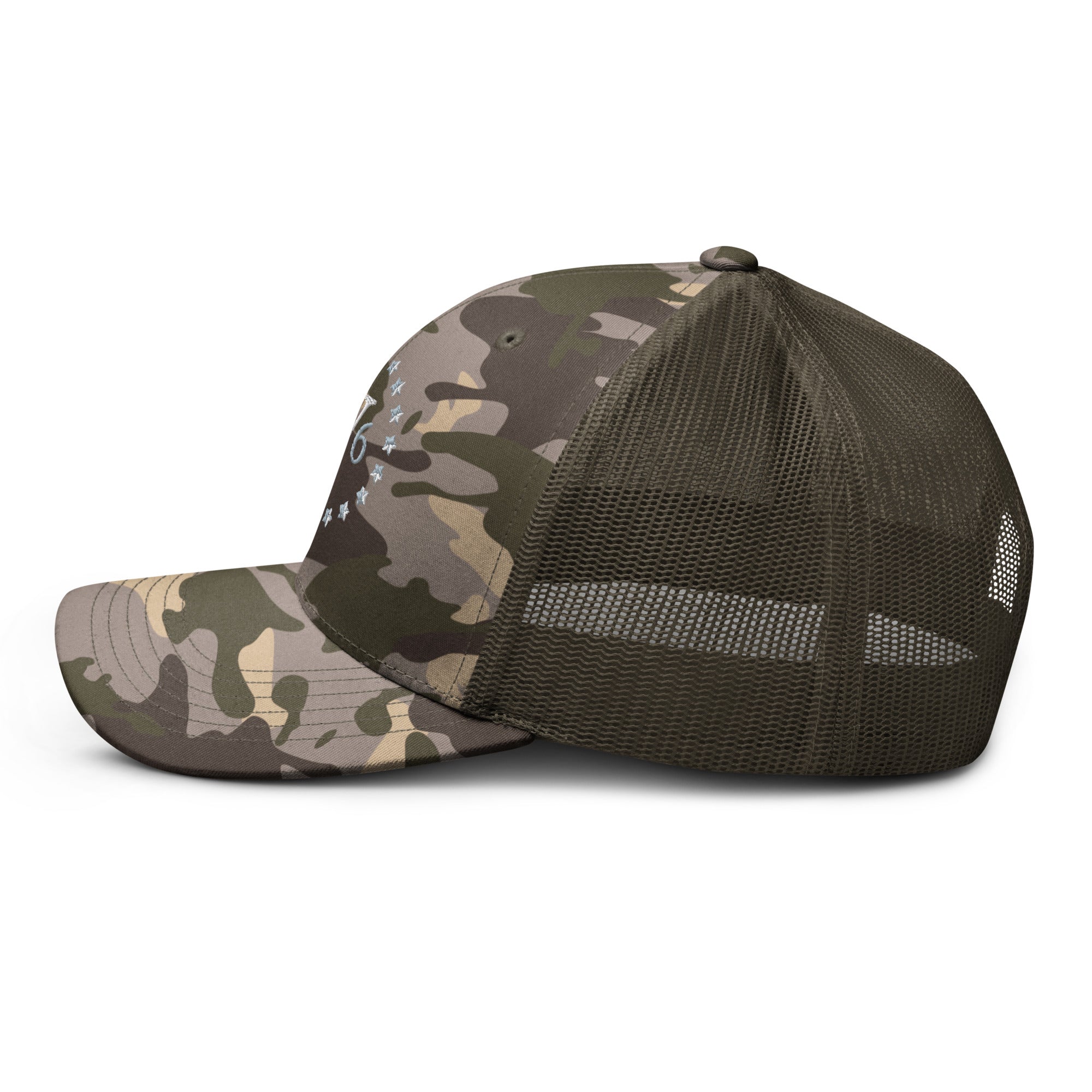 American Viking '76 Camouflage trucker hat Trucker Hats