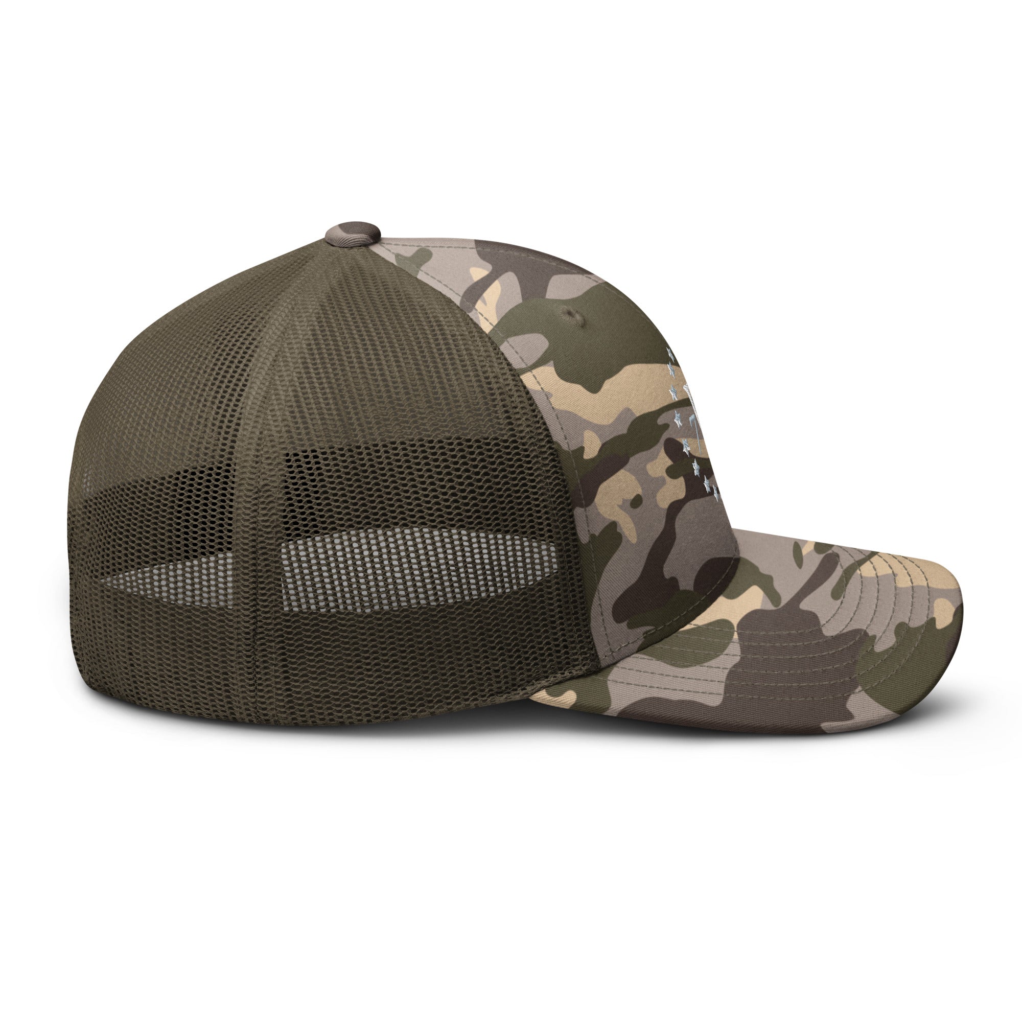 American Viking '76 Camouflage trucker hat Trucker Hats