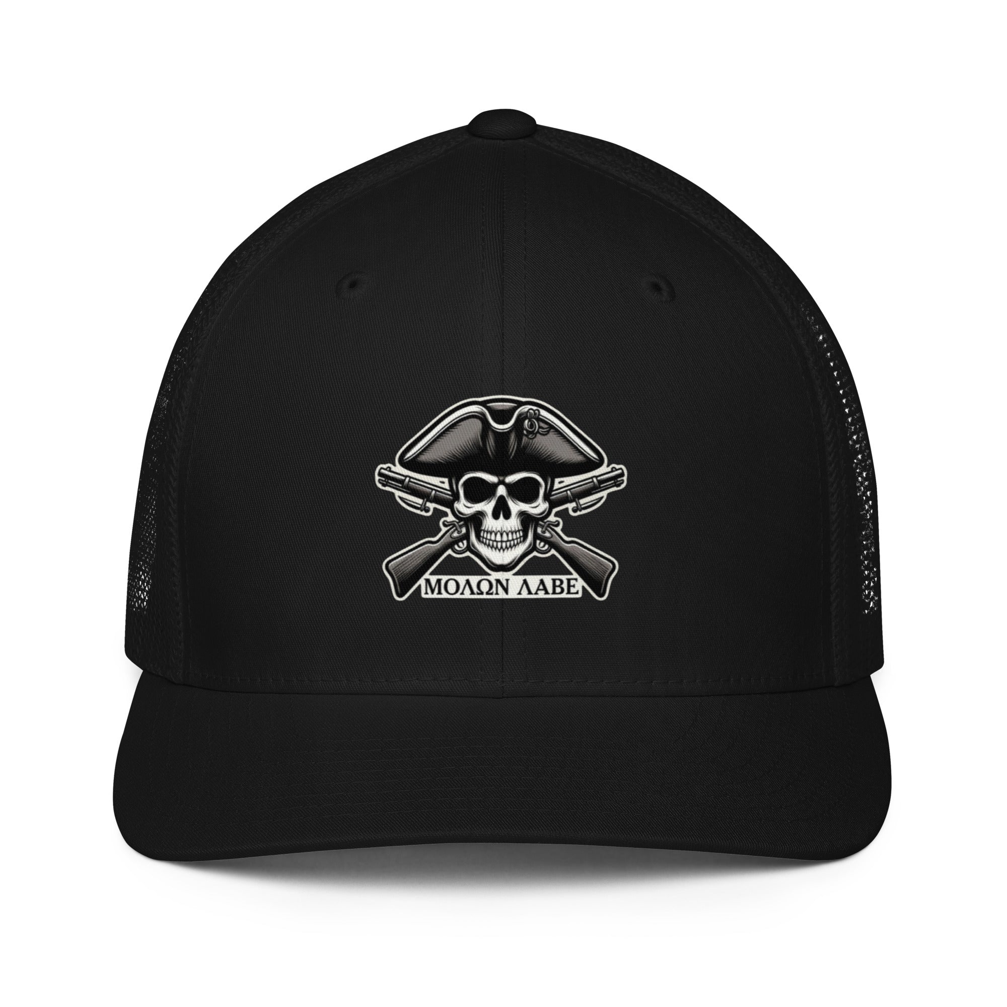 ΜΟΛΩΝ ΛΑΒΕ "Come and Take Them" Closed-back trucker cap Black Trucker Hats