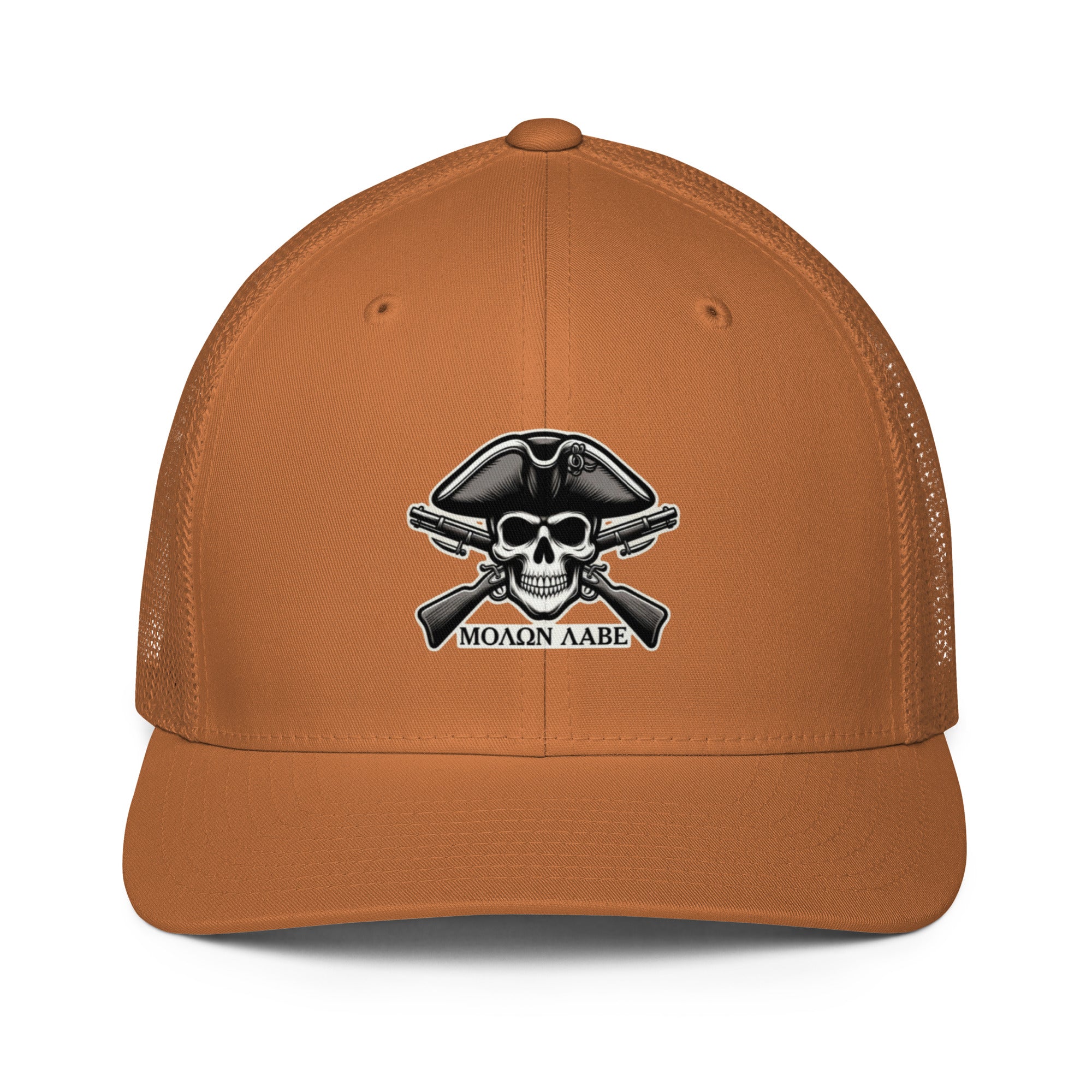 ΜΟΛΩΝ ΛΑΒΕ "Come and Take Them" Closed-back trucker cap Caramel Trucker Hats