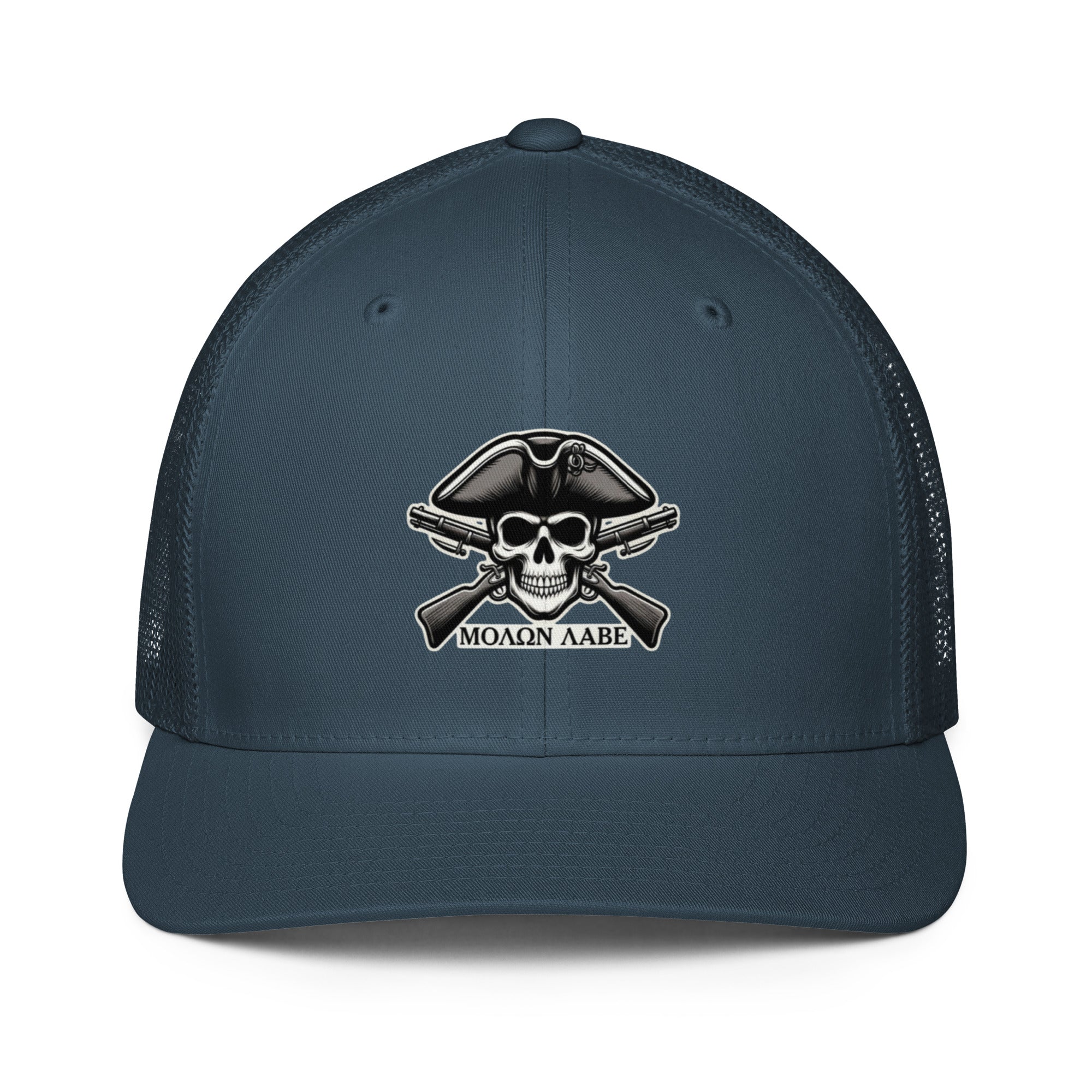 ΜΟΛΩΝ ΛΑΒΕ "Come and Take Them" Closed-back trucker cap Navy Trucker Hats