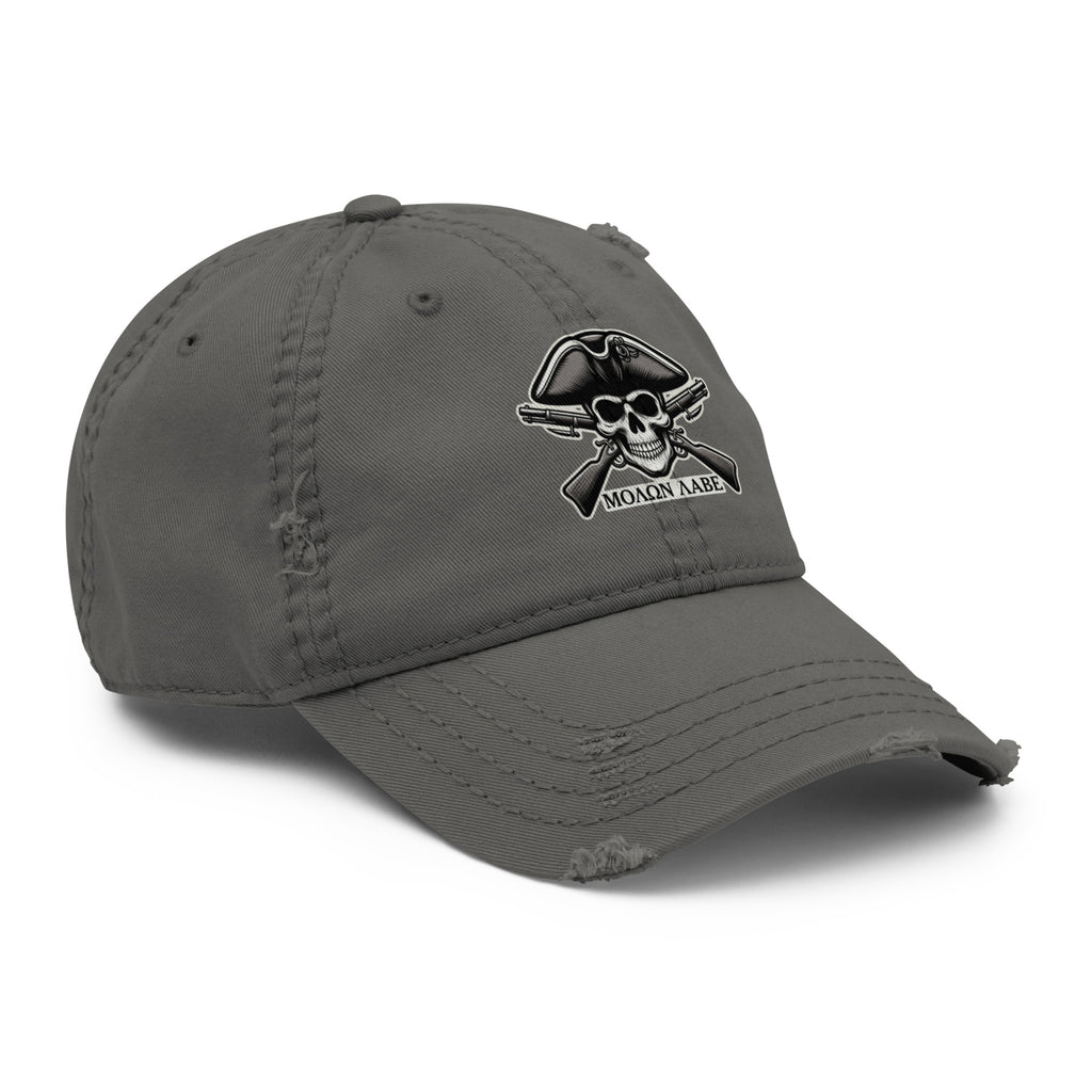 ΜΟΛΩΝ ΛΑΒΕ "Come and Take Them" Distressed Hat EMBROIDERY