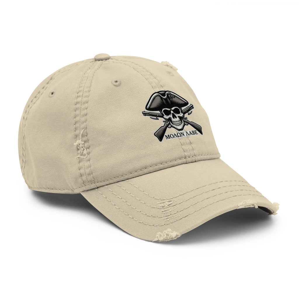ΜΟΛΩΝ ΛΑΒΕ "Come and Take Them" Distressed Hat EMBROIDERY