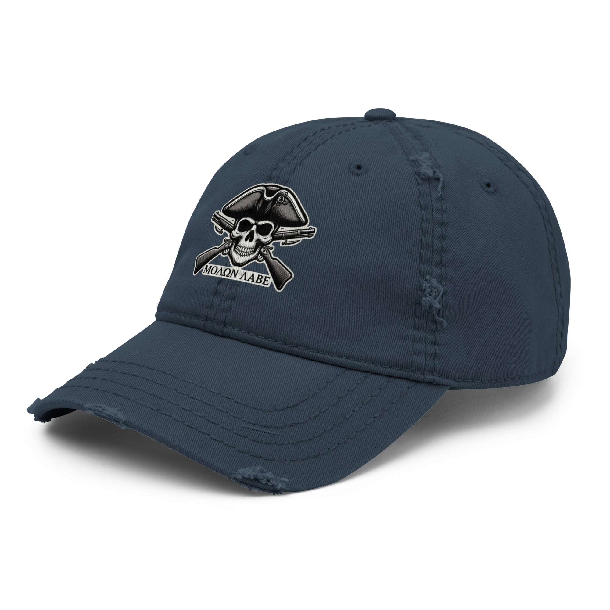 ΜΟΛΩΝ ΛΑΒΕ "Come and Take Them" Distressed Hat EMBROIDERY