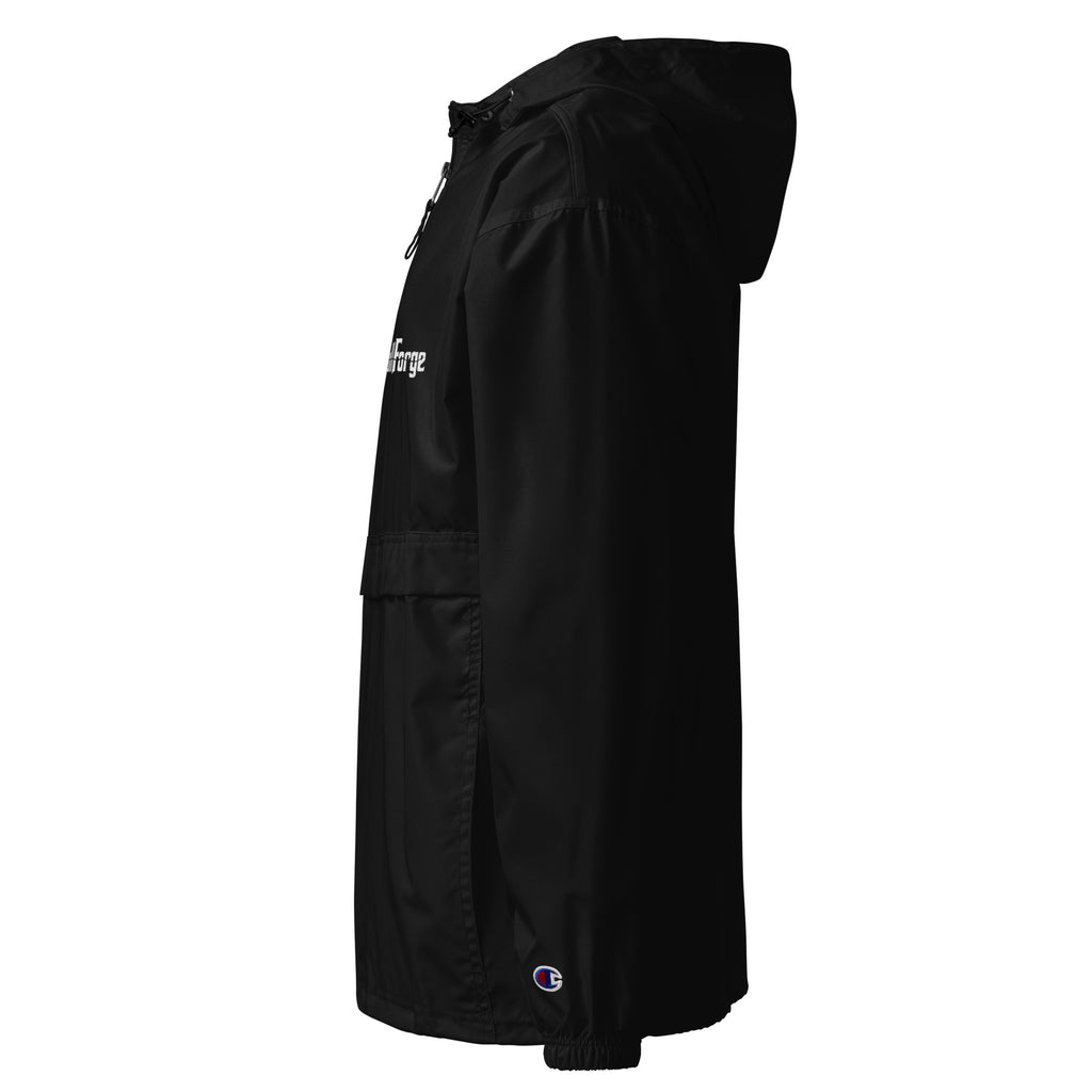 SkullForge Embroidered Champion Packable Jacket EMBROIDERY
