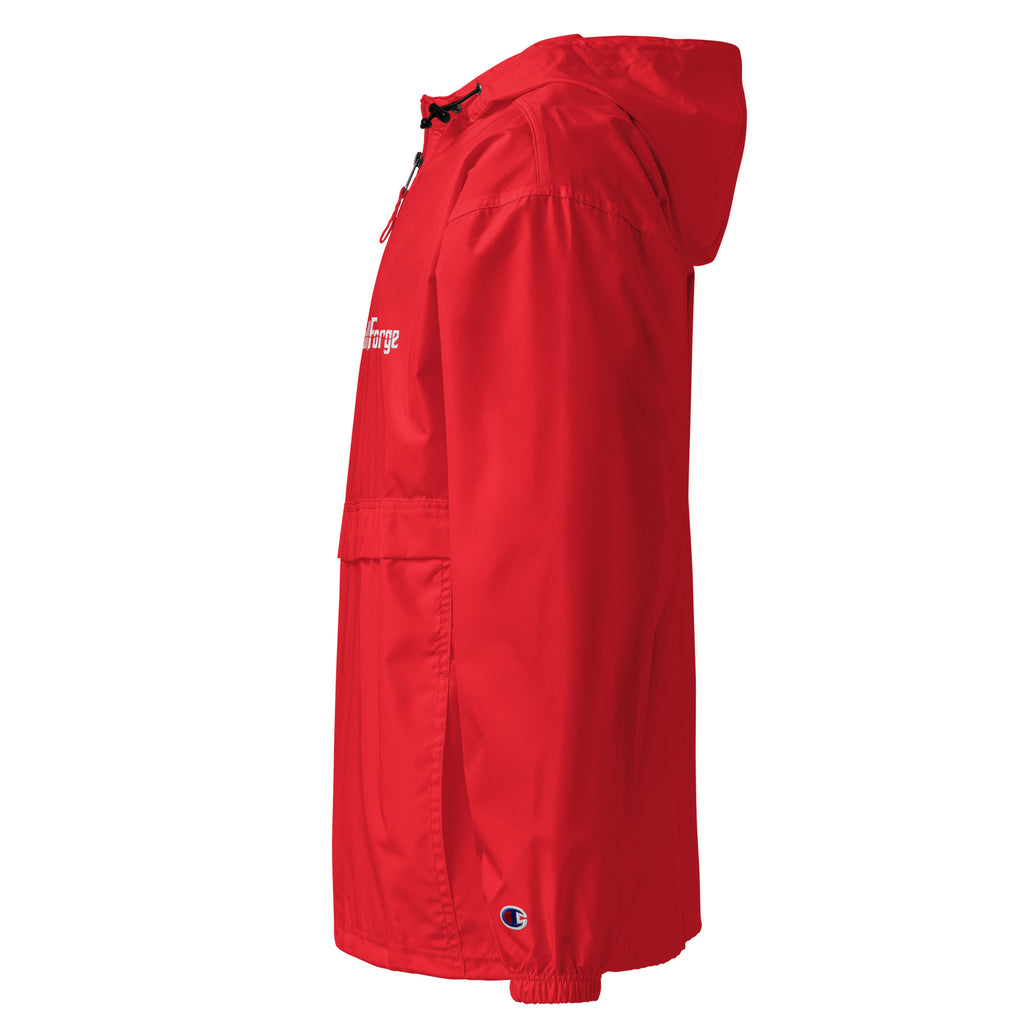 SkullForge Embroidered Champion Packable Jacket EMBROIDERY