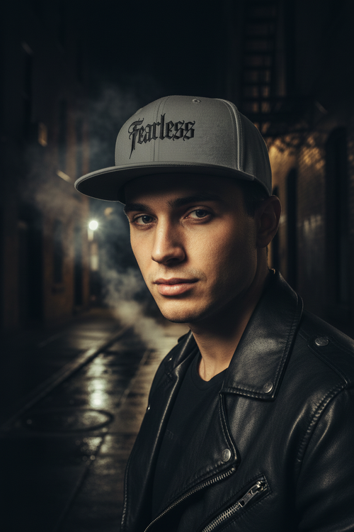 Fearless Snapback — Charcoal Editorial