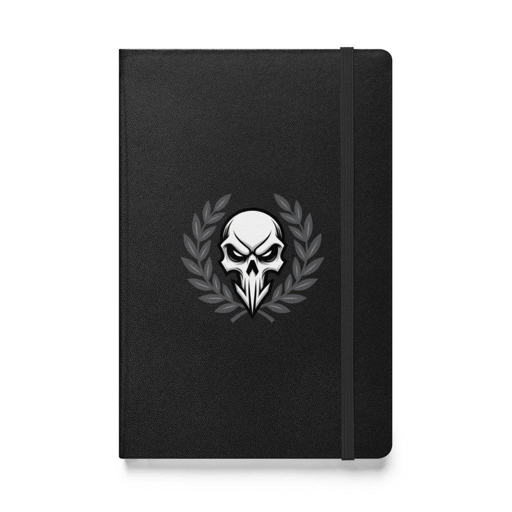 Skull Crusher Hardcover bound notebook Black Notebooks & Journals