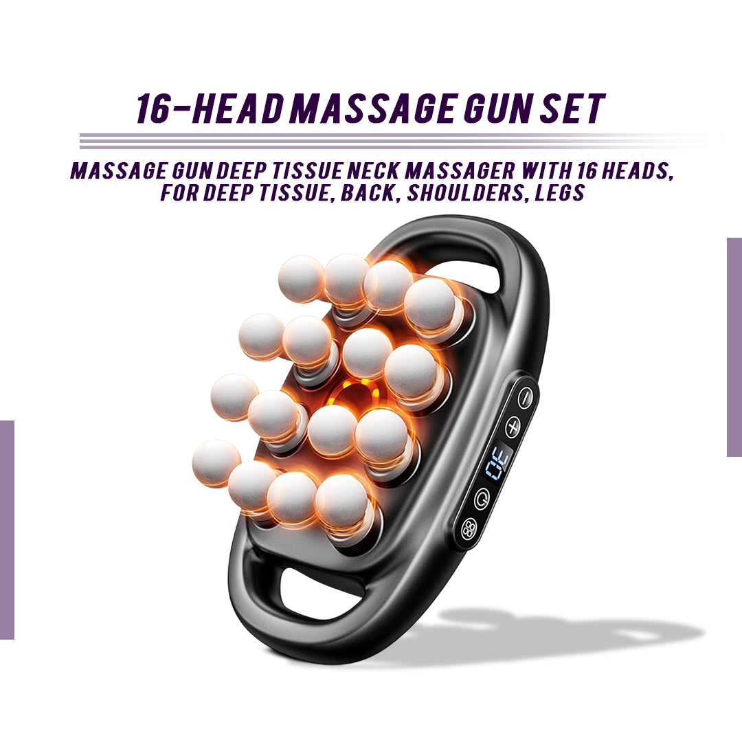 Multi-Head Massage Gun Massage
