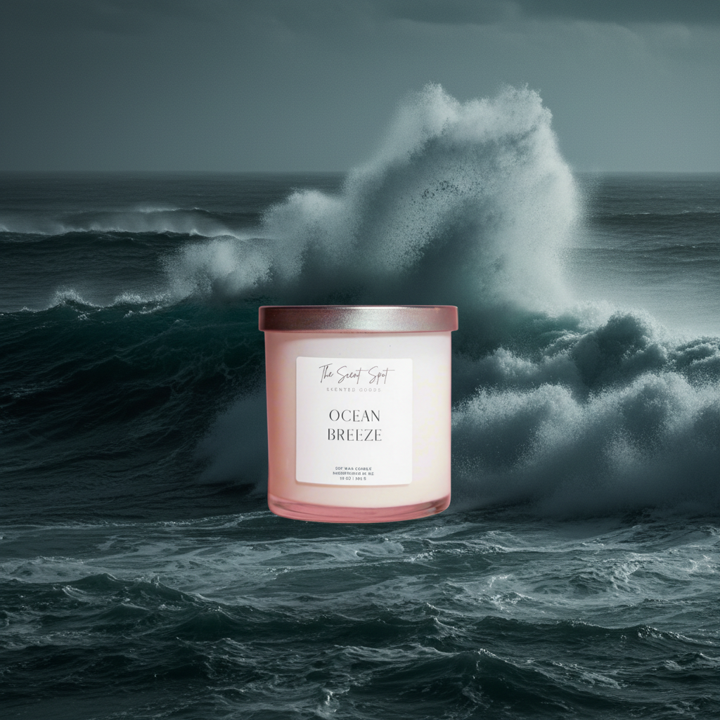 Ocean Breeze Candle Scented Candles