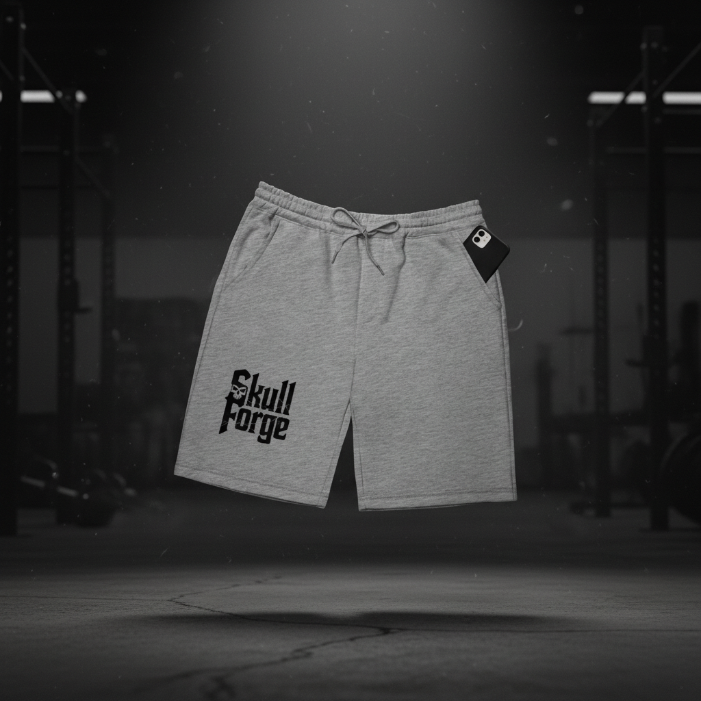 Skull Forge Men's premium fleece shorts T-SHIRT