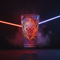 Blazing Skull Rage Shaker pint glass Drinkware