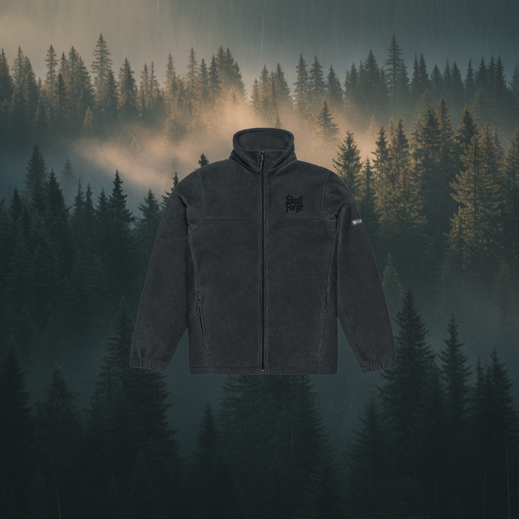 SkullForge Unisex Columbia fleece jacket Fleece Jacket, Coats and Jackets