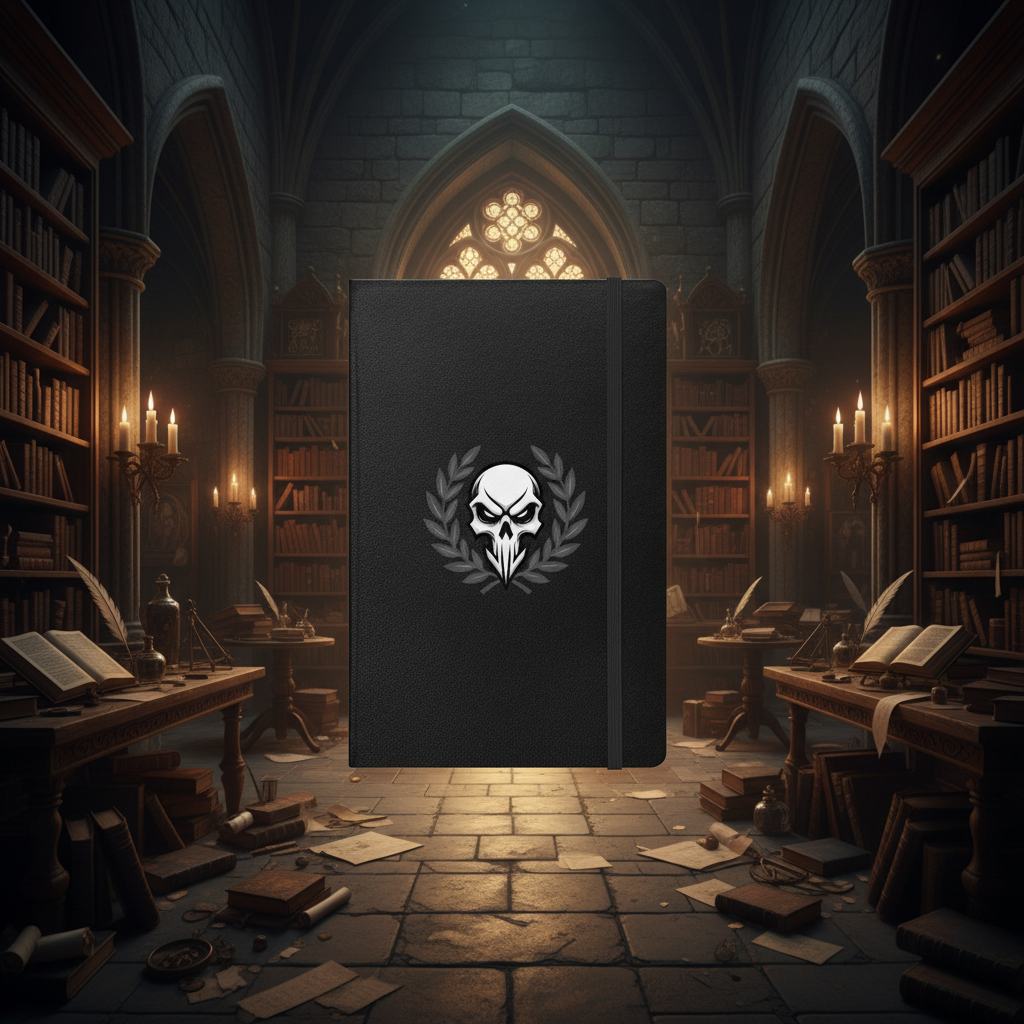 Skull Crusher Hardcover bound notebook Notebooks & Journals