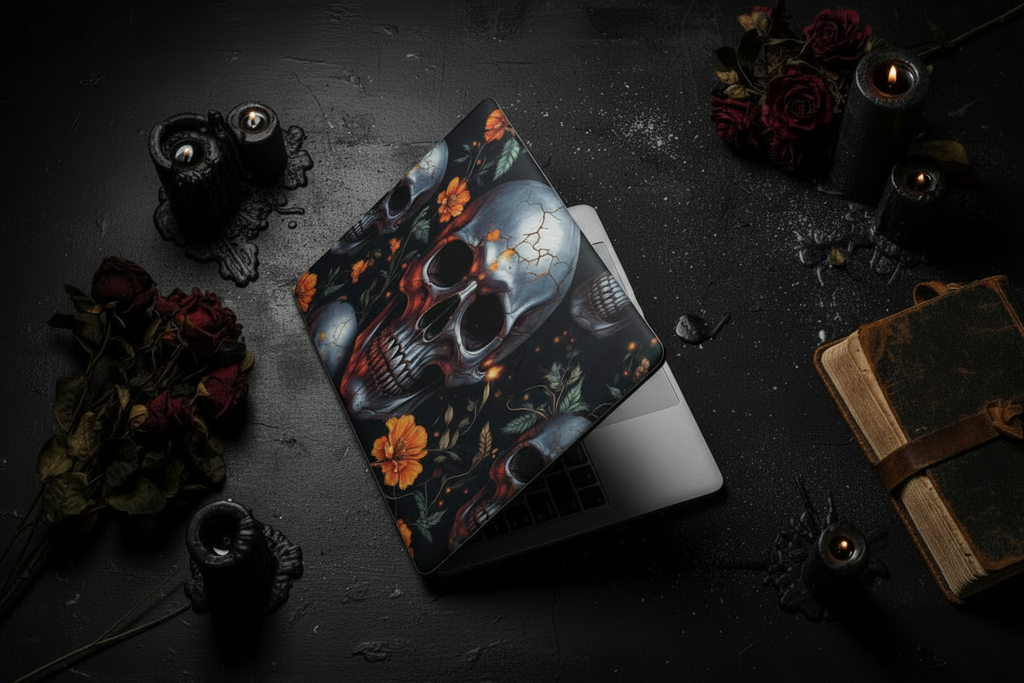 Inferno Bloom MacBook Case Laptop Sleeve