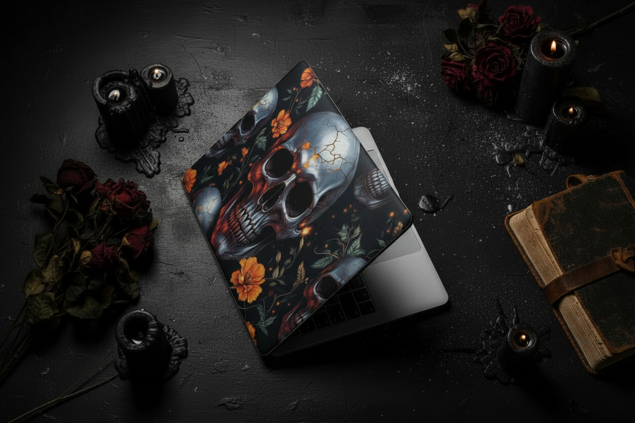 Inferno Bloom MacBook Case Laptop Sleeve