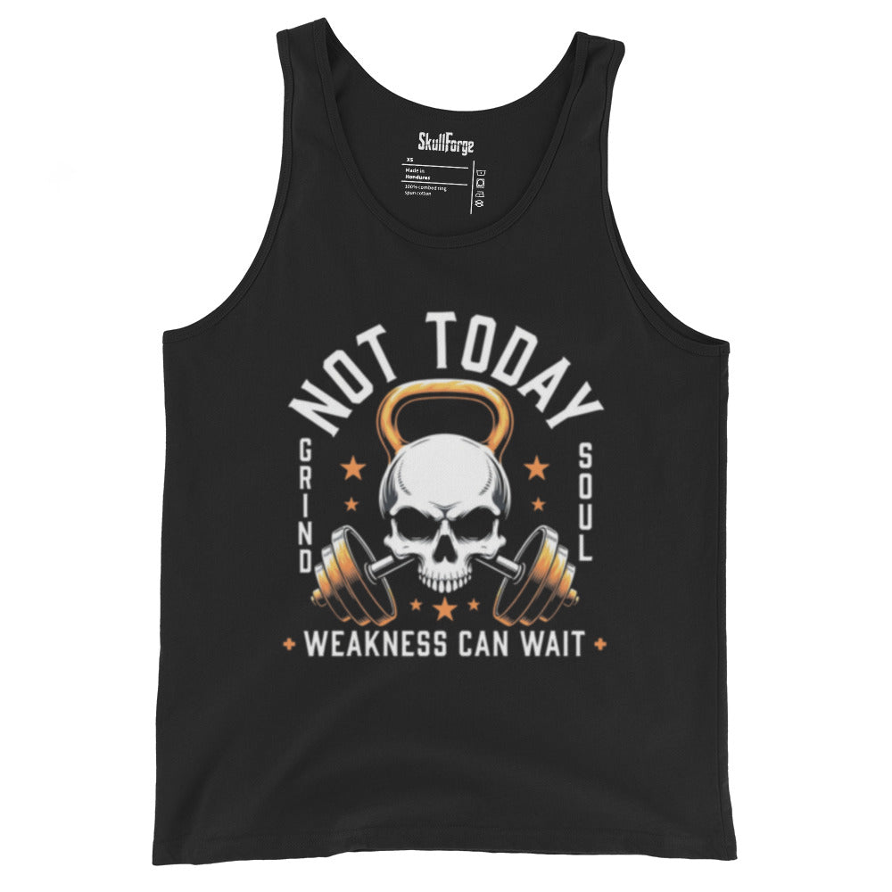 Not Today Tank Top Black TANK TOP