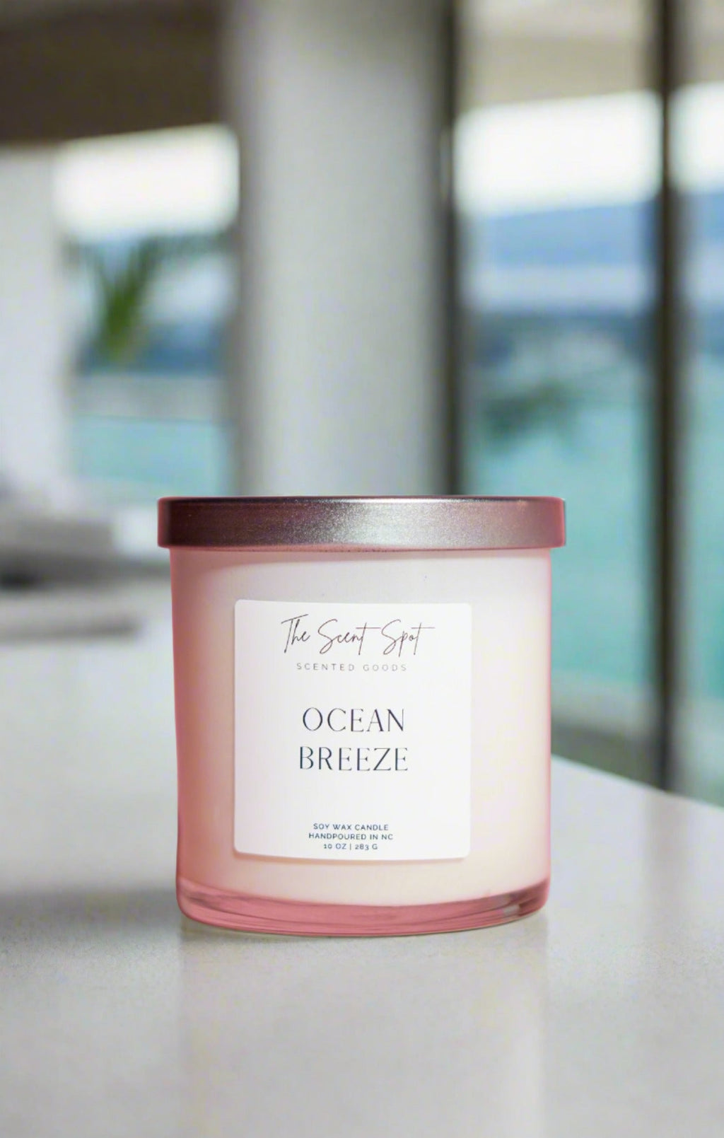 Ocean Breeze Candle Scented Candles