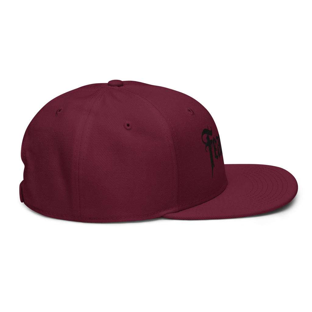 Snapback Hat EMBROIDERY