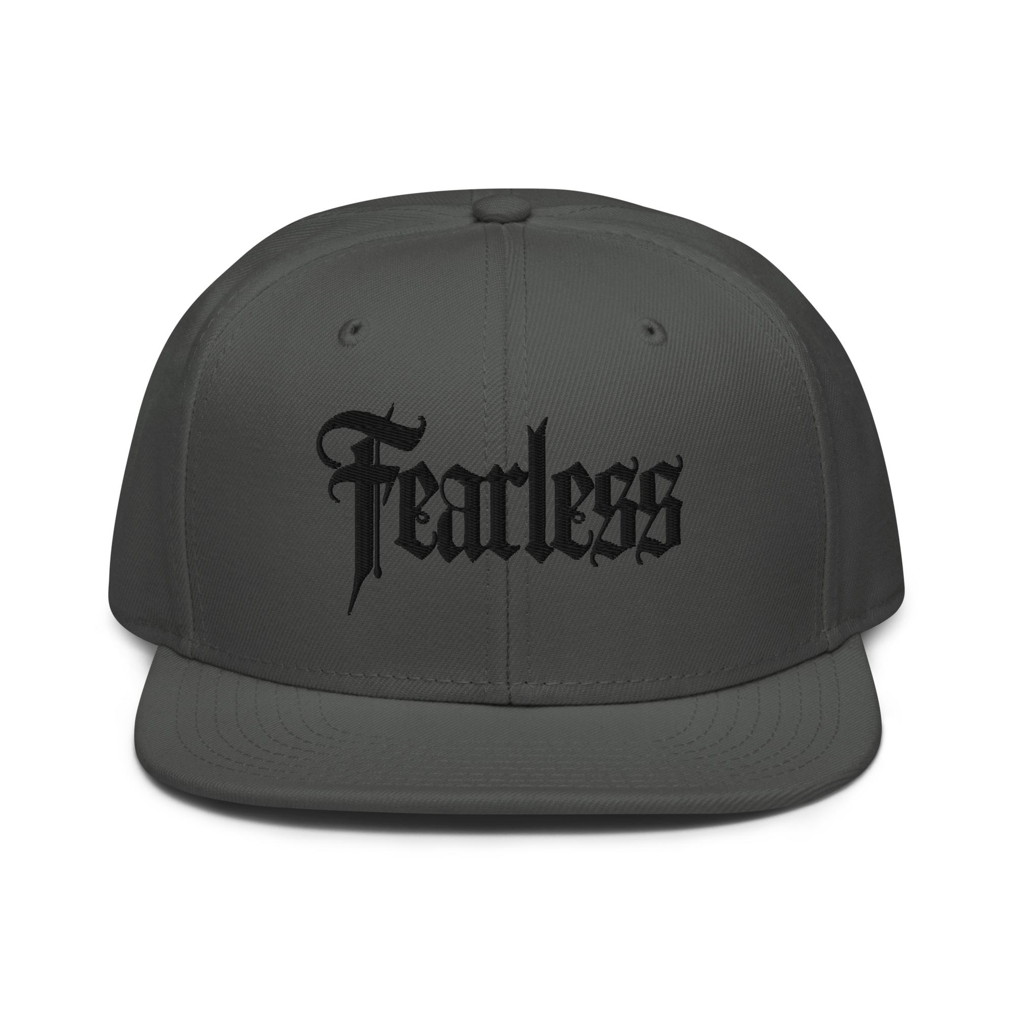 Fearless Snapback Hat Charcoal gray Hat