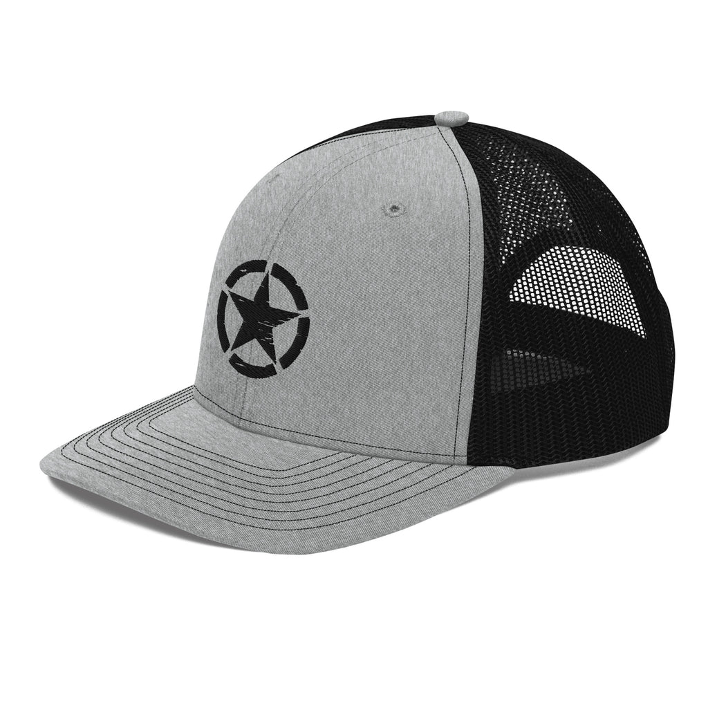 Star of Sarge Snapback Trucker Cap EMBROIDERY