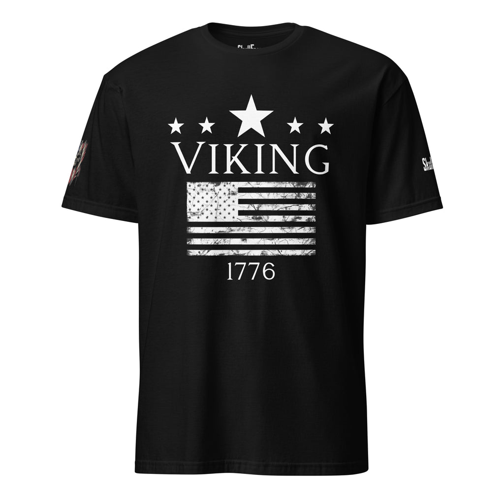 Viking 1776 Short-Sleeve Unisex T-Shirt Black T-Shirt