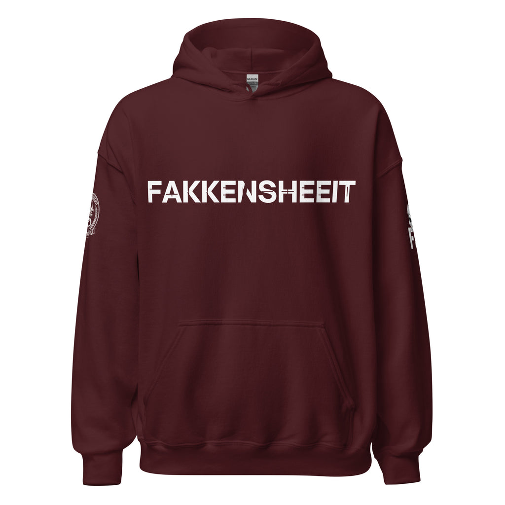 The Fakkensheeit Maroon Hoodies
