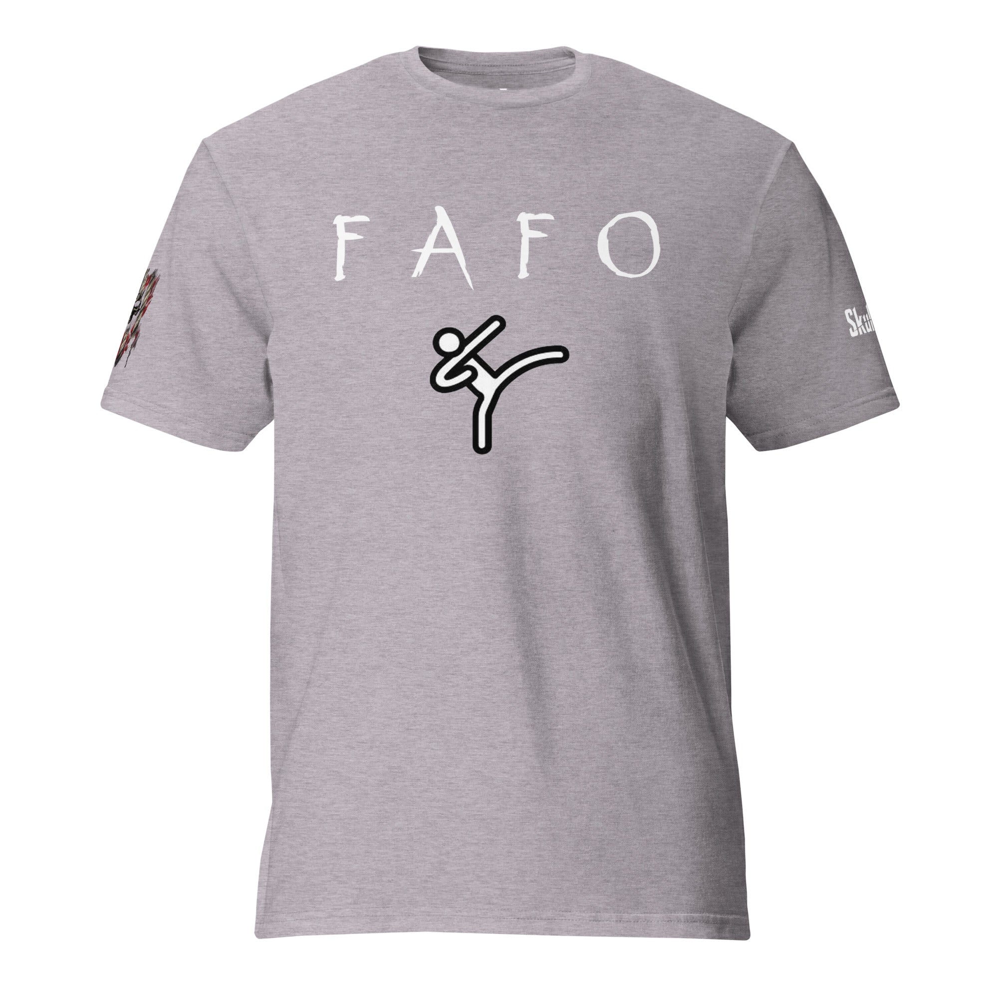 FAFO Short-Sleeve T-Shirt Heather Grey t-shirt