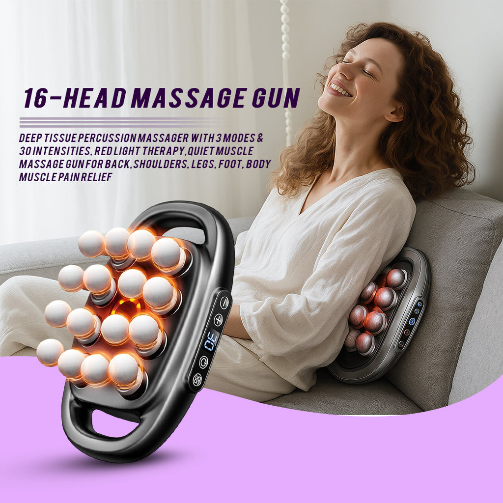 Multi-Head Massage Gun Massage