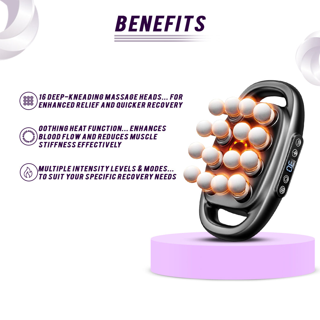 Multi-Head Massage Gun Massage